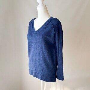 Kenar Blue Wool Sweater